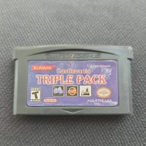 Game Boy Advance Castlevania Triple Pack - Gray